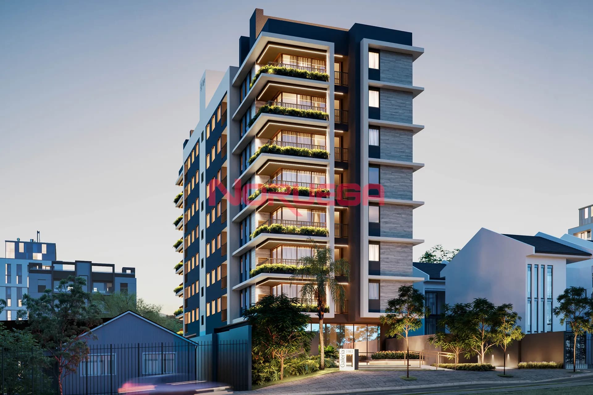 Imagem principal Apartamento com 3 dormitórios, 2 salas, suíte e garagem á venda no bairro juvevê em curitiba