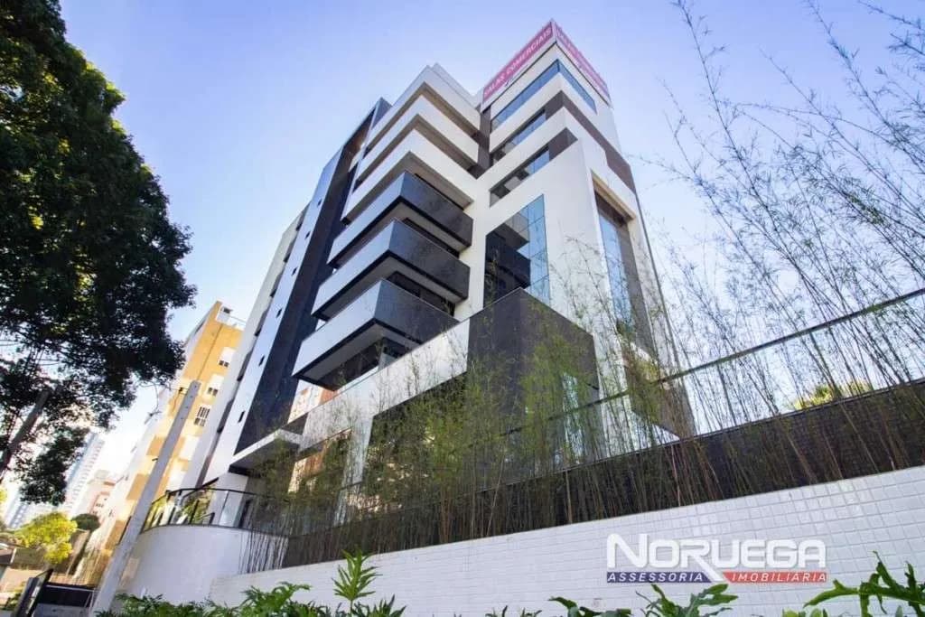 Imagem principal Sala Comercial de Alto Padrão no Mossunguê: Venda ou Locação em Curitiba-PR - 1 sala, 1 banheiro, 1 vaga, 88,65 m²