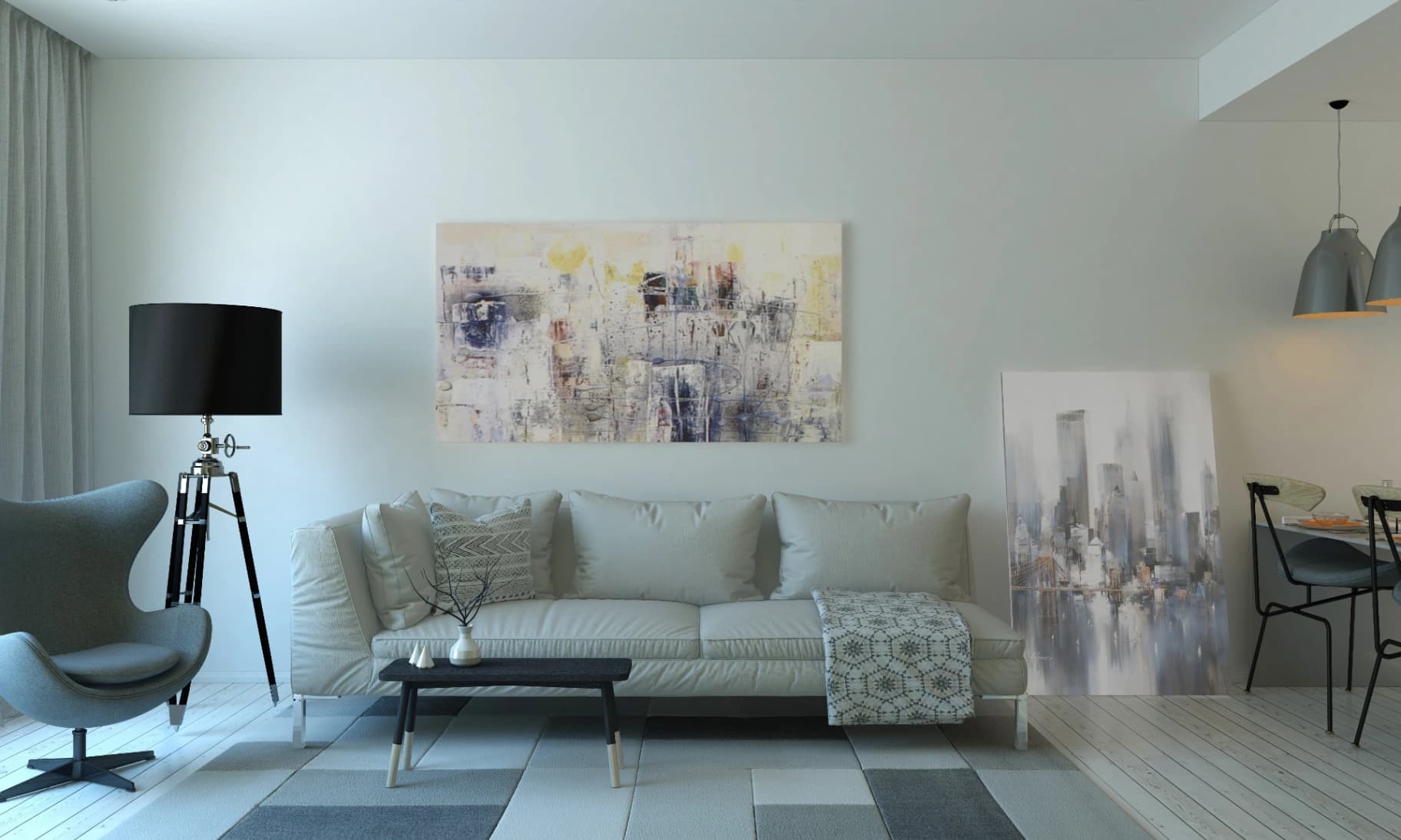 Apartamento para Locação de 01 Quarto no Centro, Curitiba