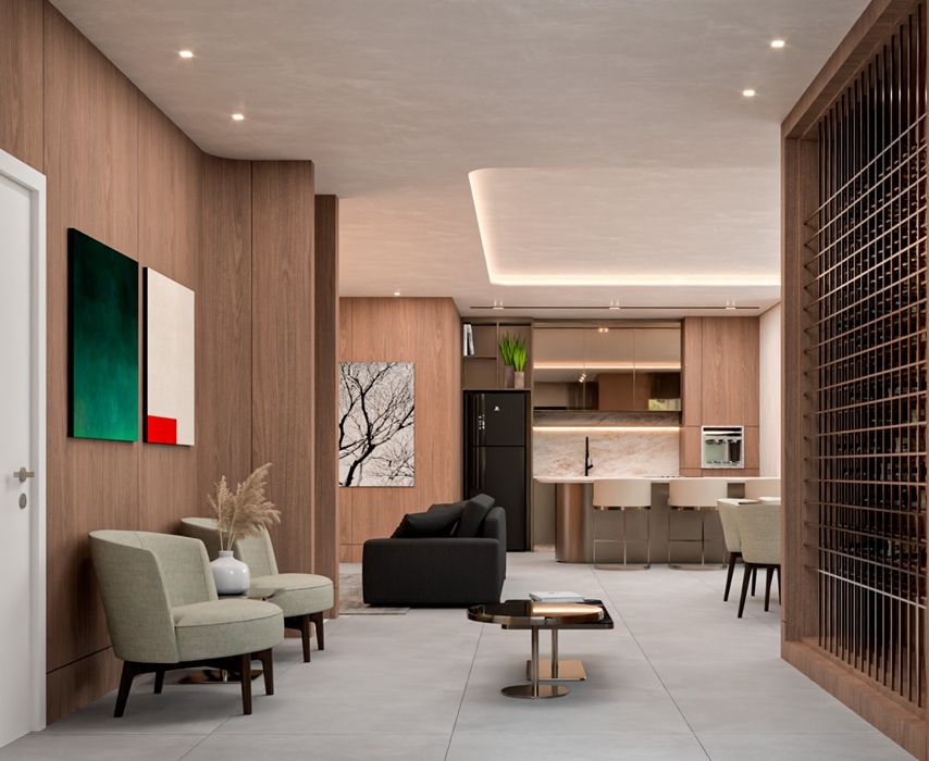 Apartamento, 1 quarto, 143 m² - Foto 2