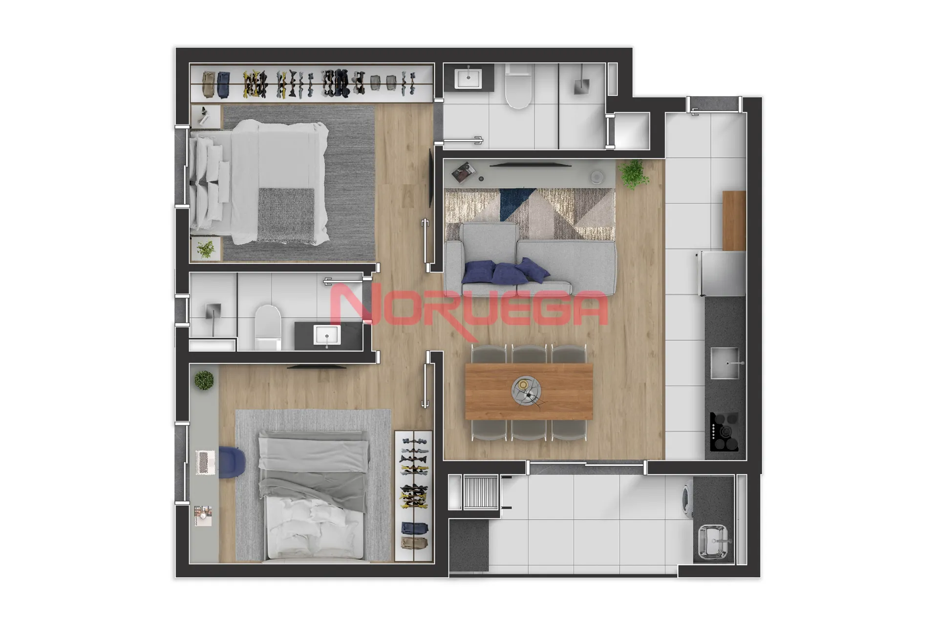 Apartamento, 2 quartos, 62 m² - Foto 20