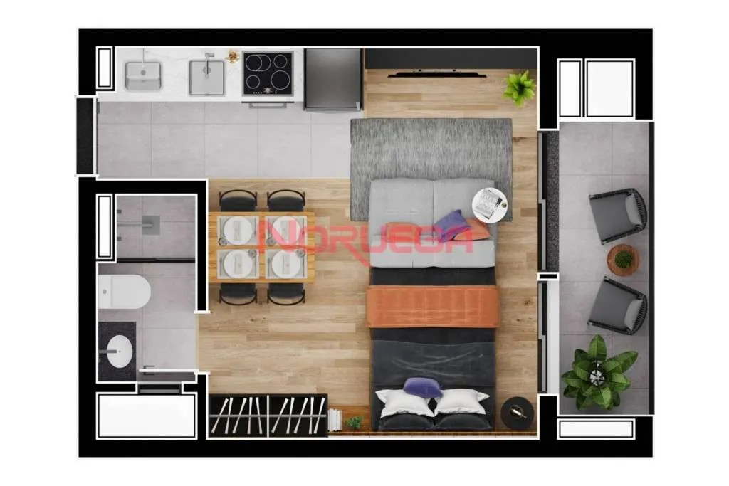 Apartamento, 3 quartos, 64 m² - Foto 13